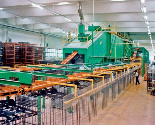 impianto continuo con catena centrale 5